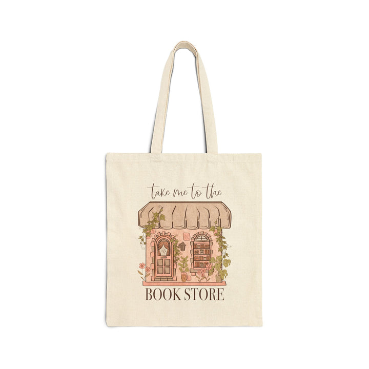 Take me to the Bookstore Canvas Tote