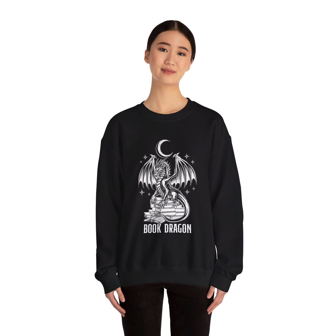 Book Dragon Pullover Sweater